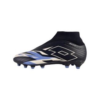 LOTTO Solista 300 VI Gravity FG Mens Laceless Soccer Cleats, Blue, Size 10.5